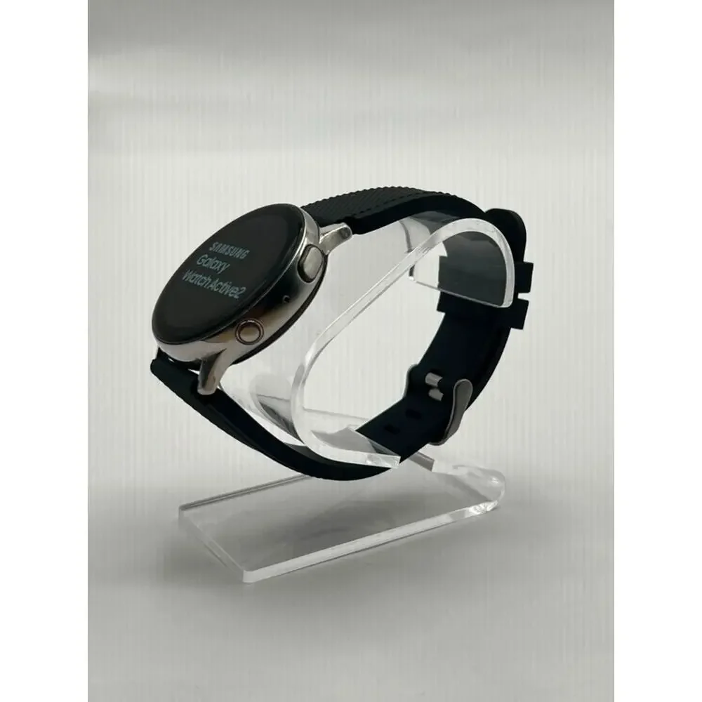 Samsung Galaxy Watch Active2 40mm SM-R835U LTE Silver black Band Tested